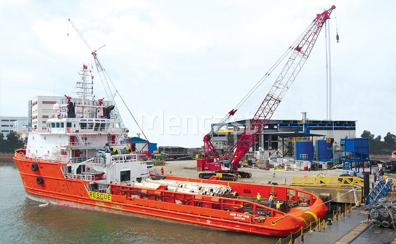 Wharfage operations Marine