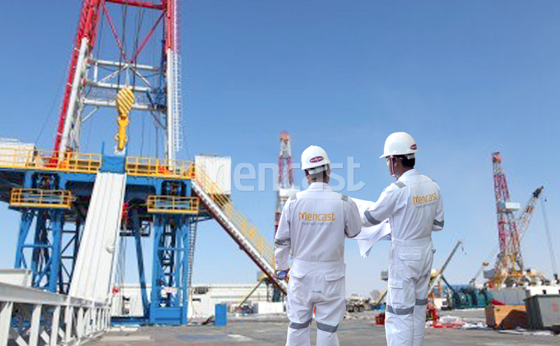 MRO services on oil rig Marine
